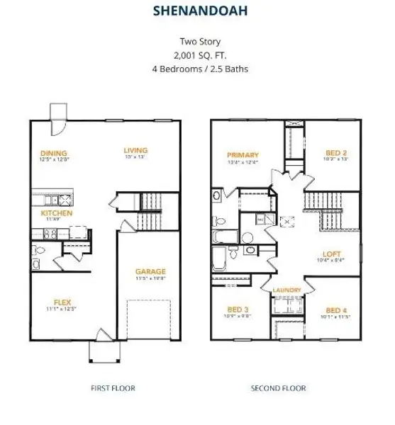 Shenandoah Floor Plan Shenandoah Floor Plan