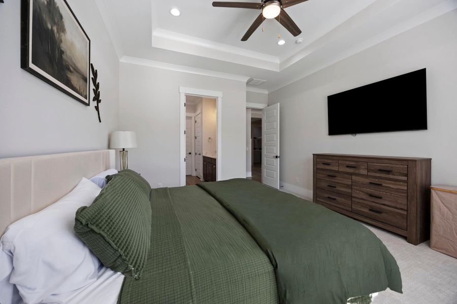 Furnished interior view inside a new home in , Hardeeville (Image 19).