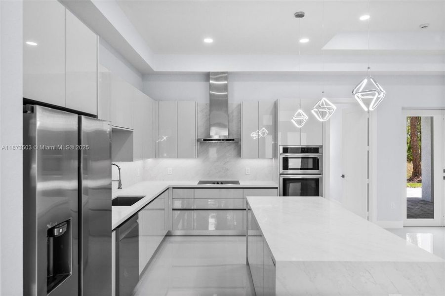 Furnished interior view inside a new home in , Naples (Image 7).