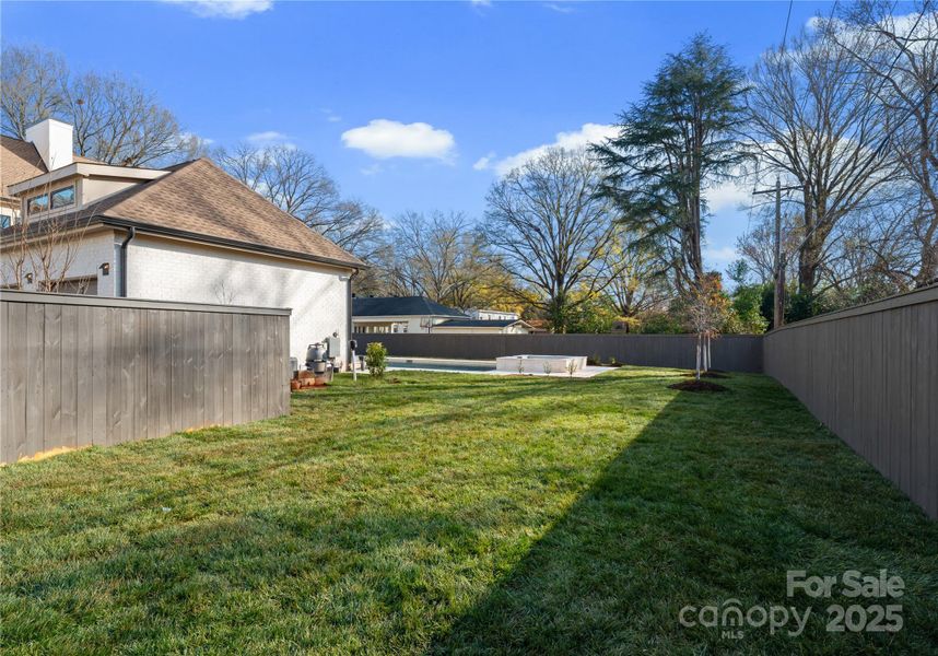 Exterior details and patio area of a home in , Charlotte (Image 3). Exterior details and patio area of a home in , Charlotte (Image 3).