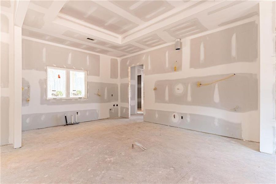 In-progress construction of a new home in , Monroe, GA (Image 3).