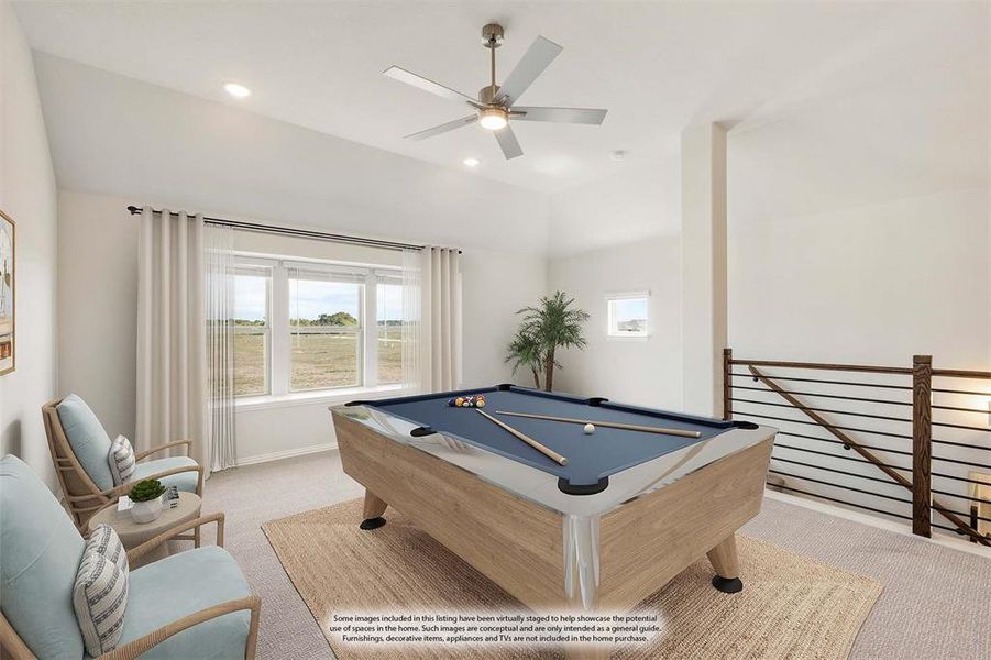 Furnished interior view inside a new home in East Oak Creek 50-55, Commerce (Image 15). Furnished interior view inside a new home in East Oak Creek 50-55, Commerce (Image 15).