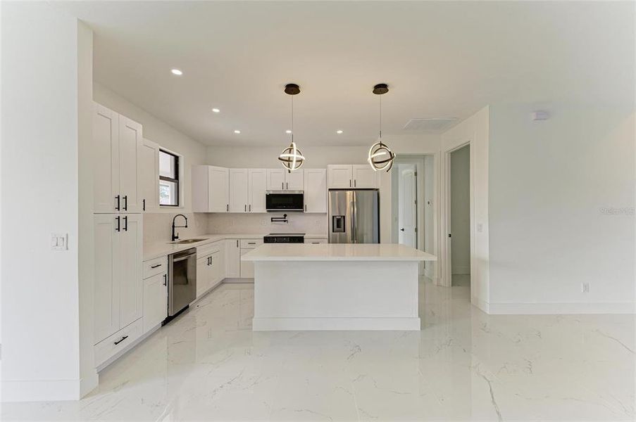 Furnished interior view inside a new home in , Punta Gorda (Image 11).