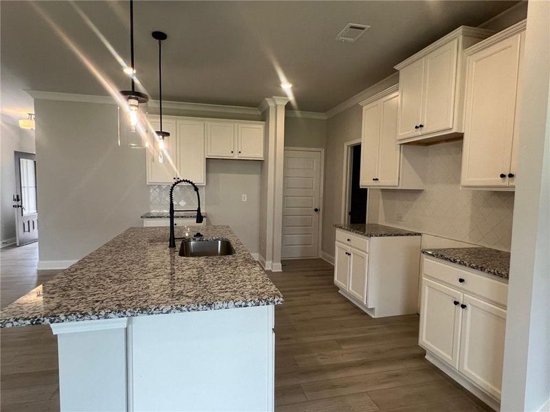 Furnished interior view inside a new home in Crofton Place Enclave, Snellville (Image 6).