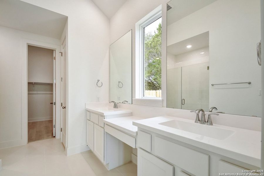 Furnished interior view inside a new home in La Cima: 50ft. lots, San Marcos (Image 8).