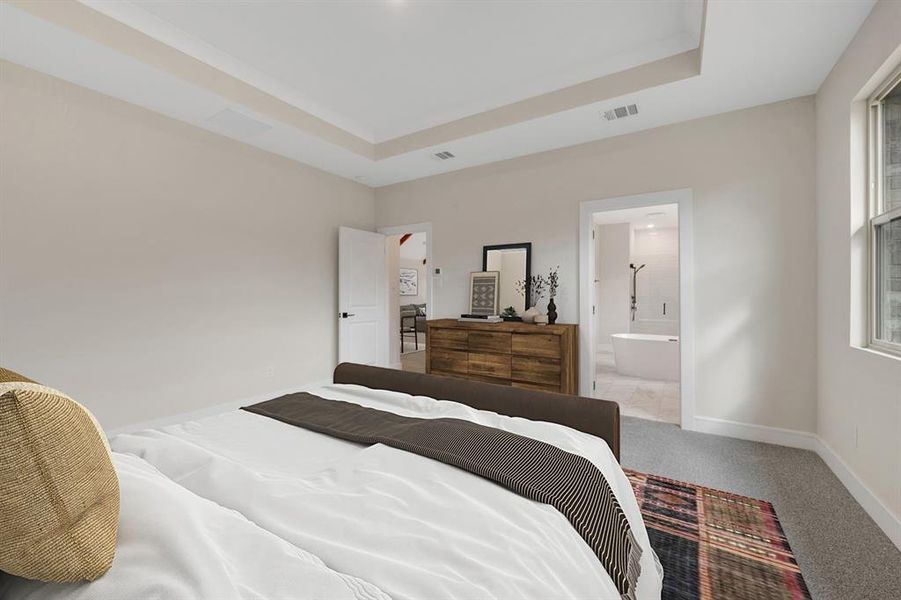 Furnished interior view inside a new home in Elevon, Lavon (Image 13).