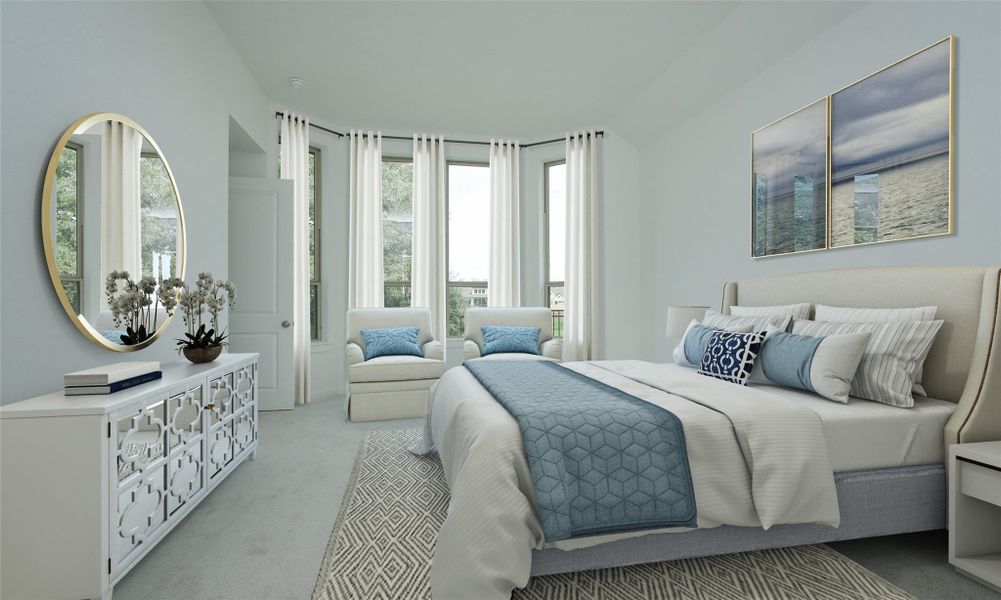 Furnished interior view inside a new home in ARTAVIA: 50ft. lots, Conroe (Image 3). Furnished interior view inside a new home in ARTAVIA: 50ft. lots, Conroe (Image 3).