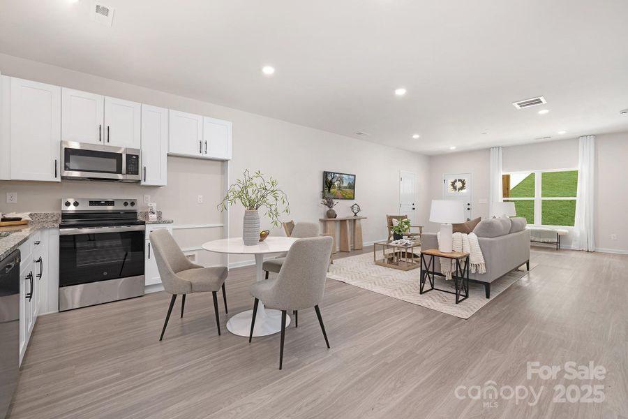 Furnished interior view inside a new home in , Bessemer City (Image 14). Furnished interior view inside a new home in , Bessemer City (Image 14).