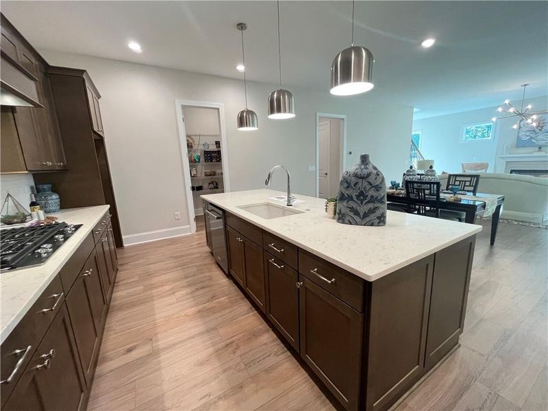 Furnished interior view inside a new home in Liberty Springs, Woodstock (Image 16). Furnished interior view inside a new home in Liberty Springs, Woodstock (Image 16).