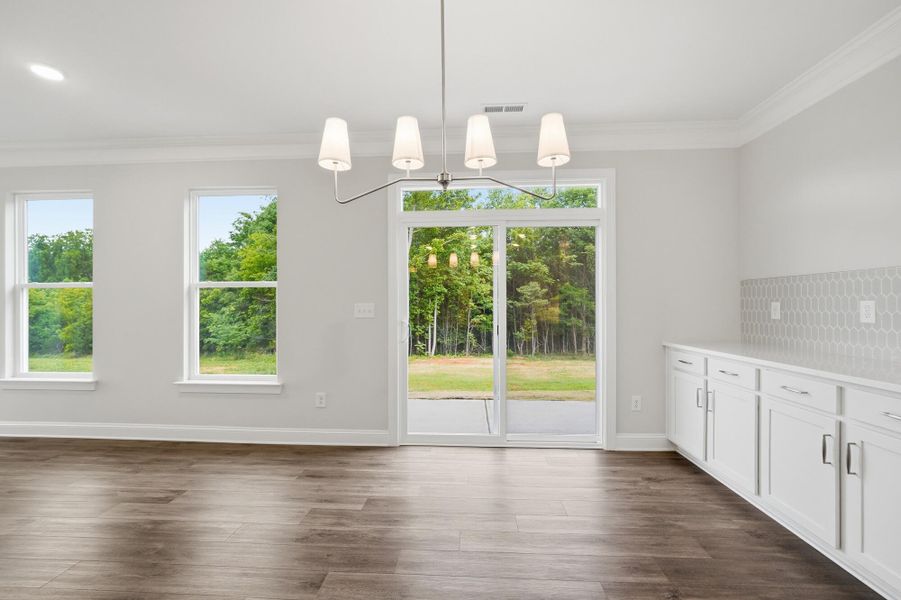 Spacious, unfurnished interior of a new home in Chasewood, Mint Hill (Image 16). Spacious, unfurnished interior of a new home in Chasewood, Mint Hill (Image 16).