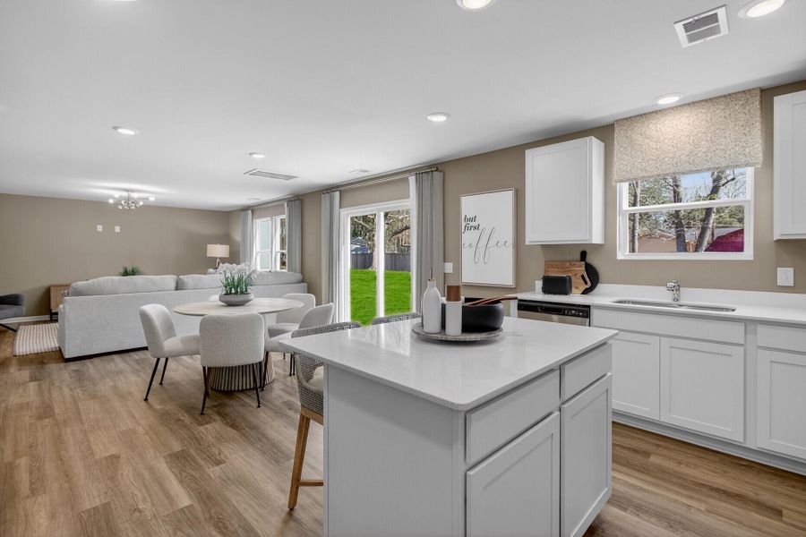 Furnished interior view inside a new home in , Ladson (Image 16).