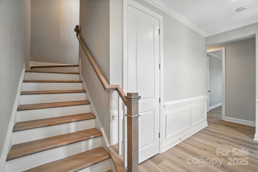 Stairs to 2nd floor - subject home has same options