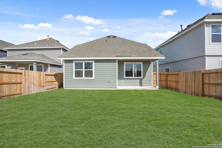 Exterior details and patio area of a home in Timber Creek, San Antonio (Image 19). Exterior details and patio area of a home in Timber Creek, San Antonio (Image 19).
