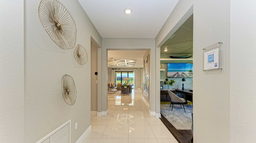 Dania Model Home | Foyer