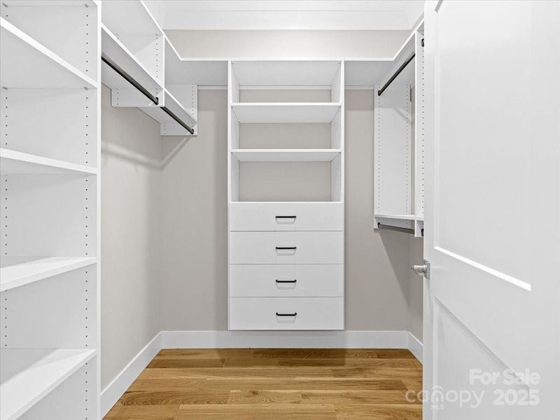 Custom Dual Closets