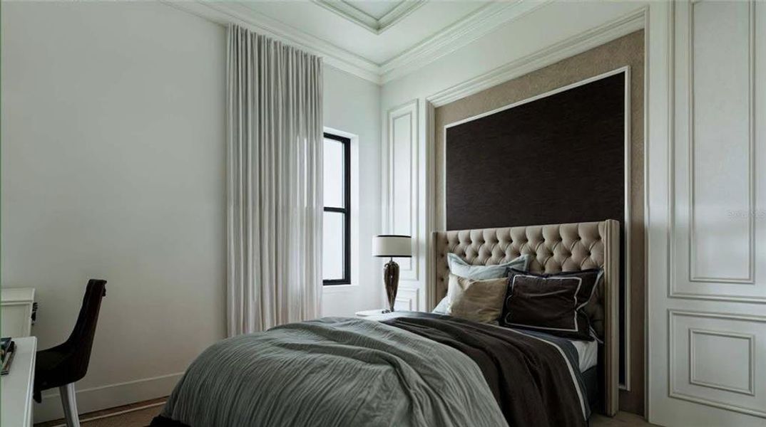 Furnished interior view inside a new home in , Placida (Image 11).