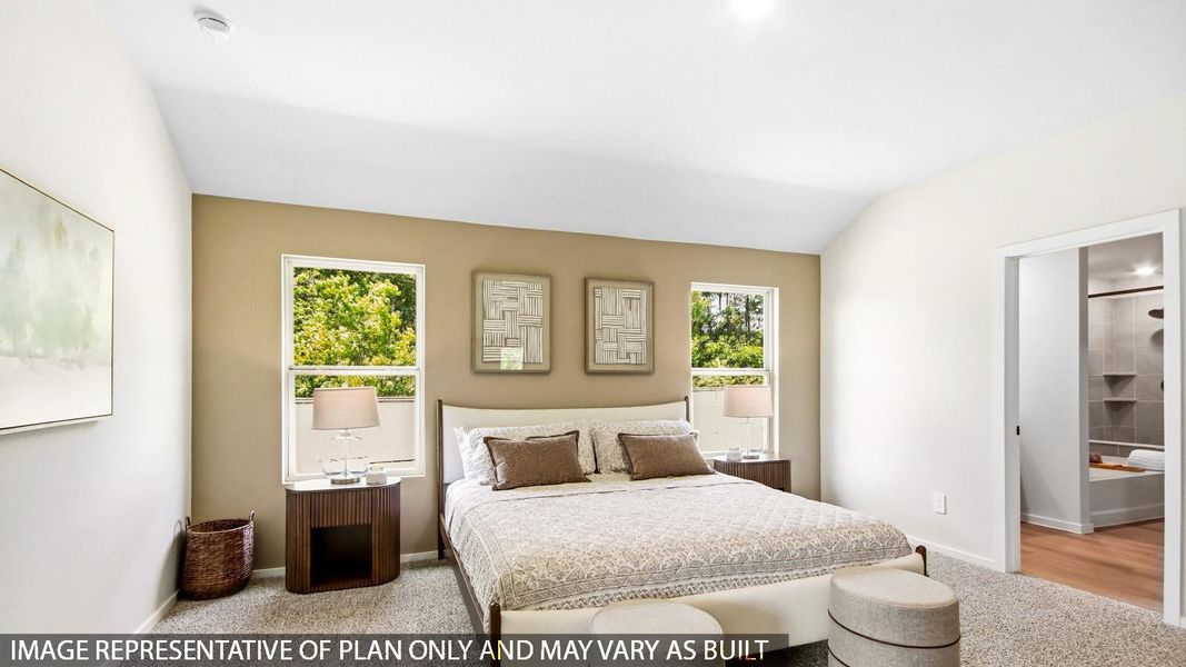 Furnished interior view inside a new home in Mill Creek, Magnolia (Image 17).