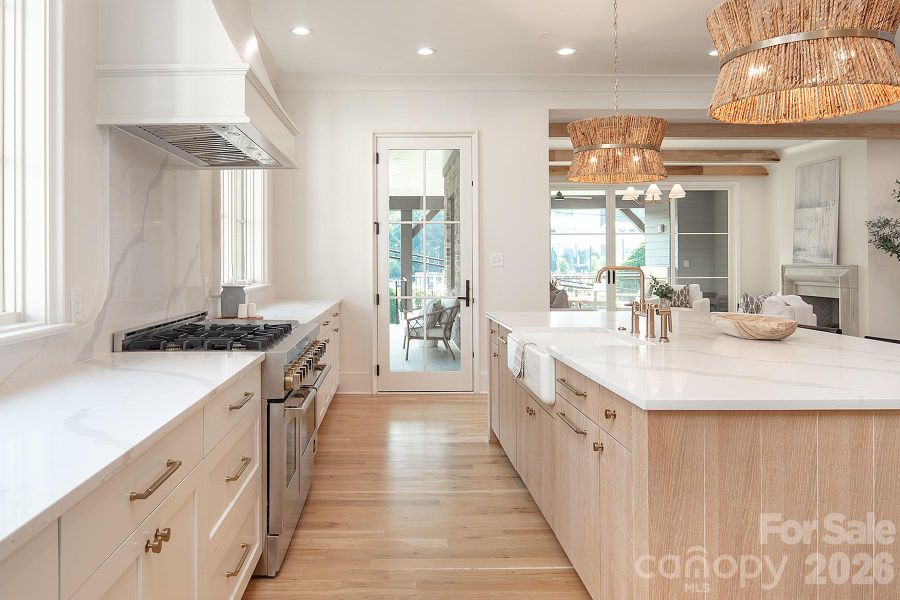Furnished interior view inside a new home in , Charlotte (Image 36).