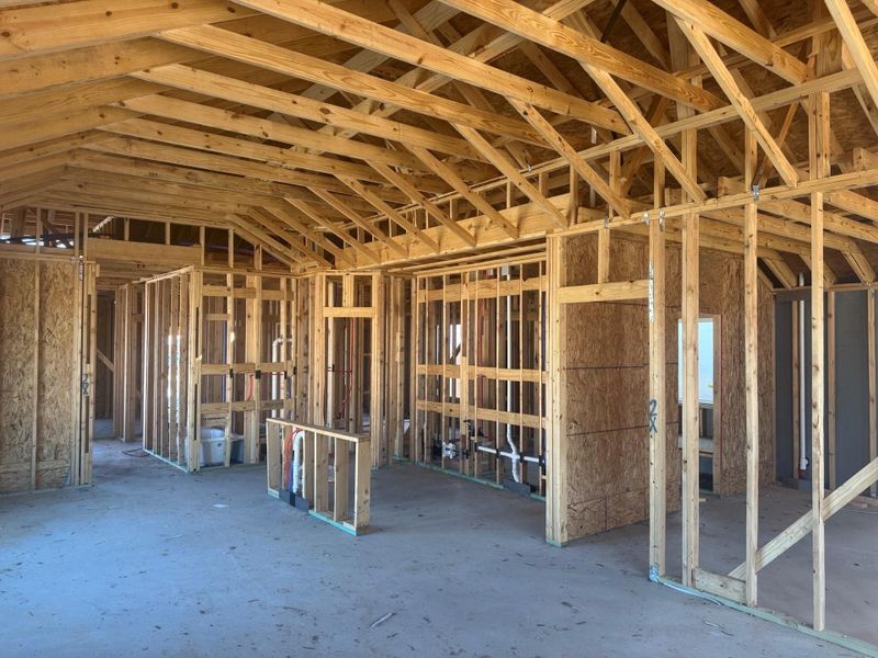 In-progress construction of a new home in , Iowa Colony, TX (Image 6).