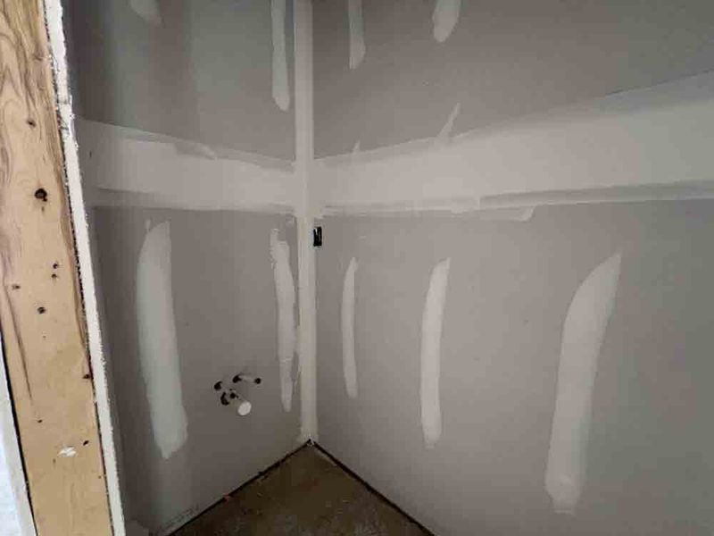 Powder Bathroom Construction Progress