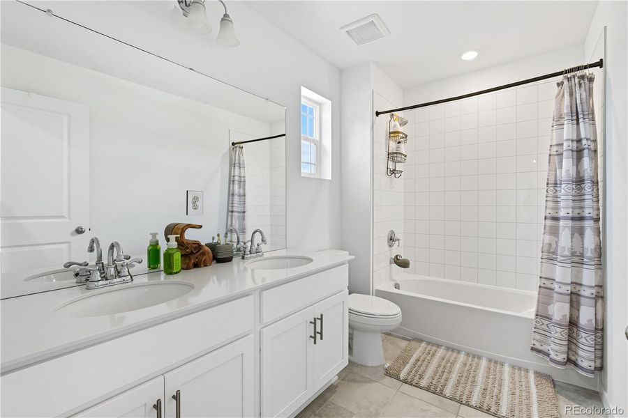 Furnished interior view inside a new home in Ascent Village at Sterling Ranch - Single Family Homes, Littleton (Image 15). Furnished interior view inside a new home in Ascent Village at Sterling Ranch - Single Family Homes, Littleton (Image 15).