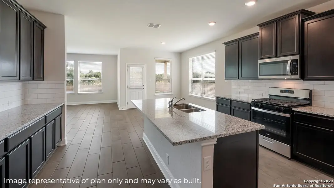 Furnished interior view inside a new home in Riverstone at Westpointe, San Antonio (Image 6).