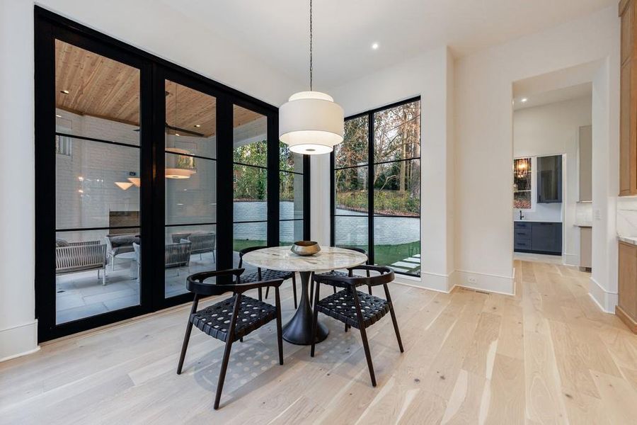 Furnished interior view inside a new home in , Atlanta (Image 67). Furnished interior view inside a new home in , Atlanta (Image 67).