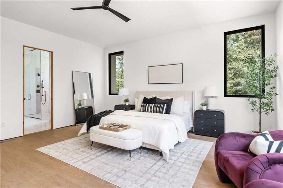 Furnished interior view inside a new home in , Decatur (Image 33).