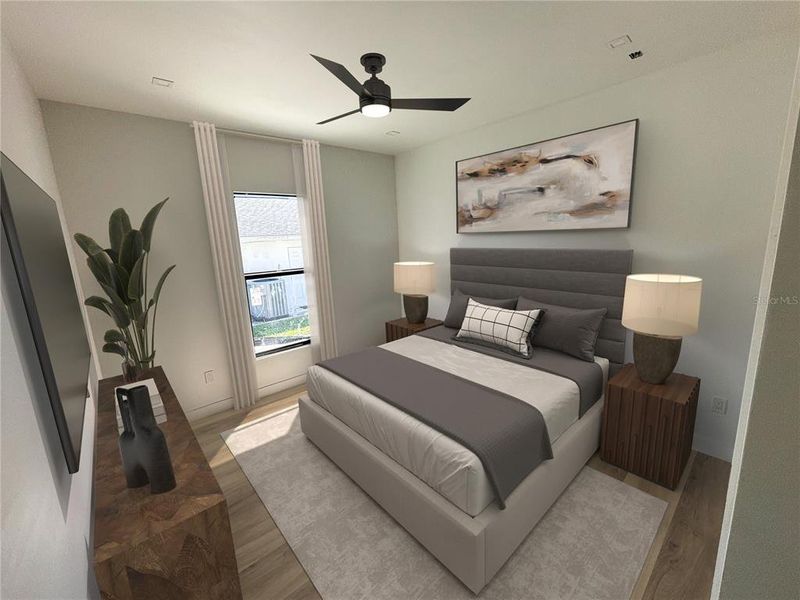 Furnished interior view inside a new home in , Rotonda West (Image 7).