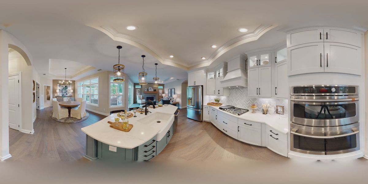 Representative furnished interior of a home built from the Portico by Epcon Communities in The Courtyards at Bailey Farms, Dacula (Image 45).