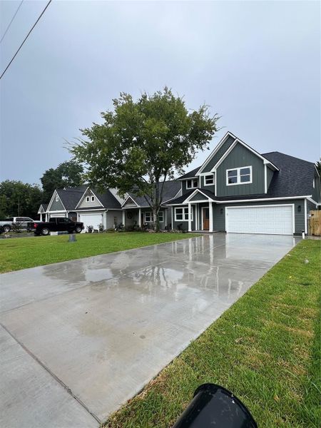 Front exterior of a new home in , Navasota, TX, highlighting curb appeal (Image 12). Front exterior of a new home in , Navasota, TX, highlighting curb appeal (Image 12).