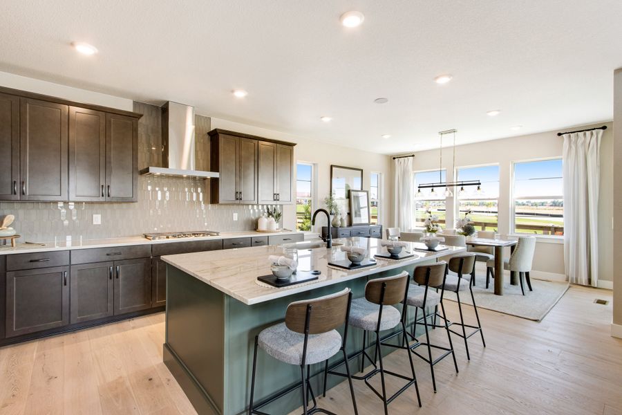 Representative furnished interior of a home built from the The Torin by Tri Pointe Homes in Cordovan, Firestone (Image 11). Representative furnished interior of a home built from the The Torin by Tri Pointe Homes in Cordovan, Firestone (Image 11).