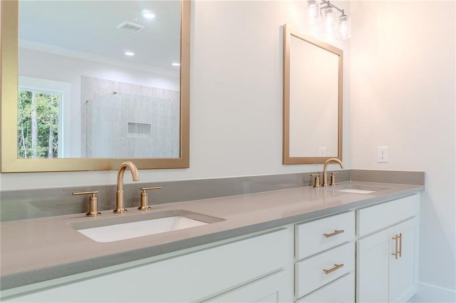 Close-up of interior finishes inside a home in Grove Park, Covington (Image 15).