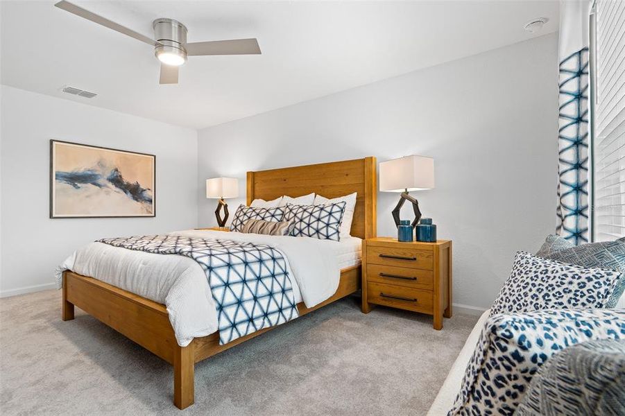 Furnished interior view inside a new home in , Ocala (Image 35).