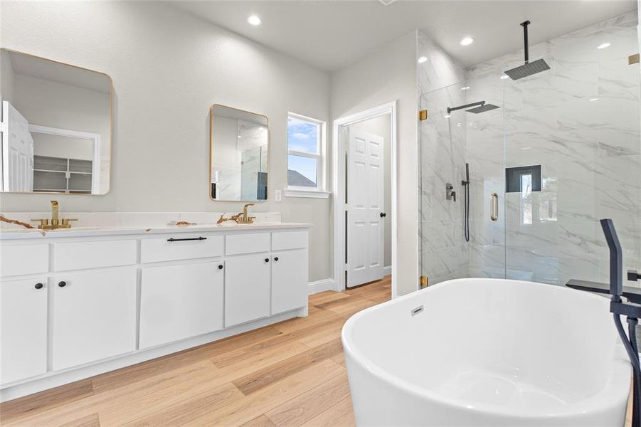 Furnished interior view inside a new home in , Greenville (Image 11).