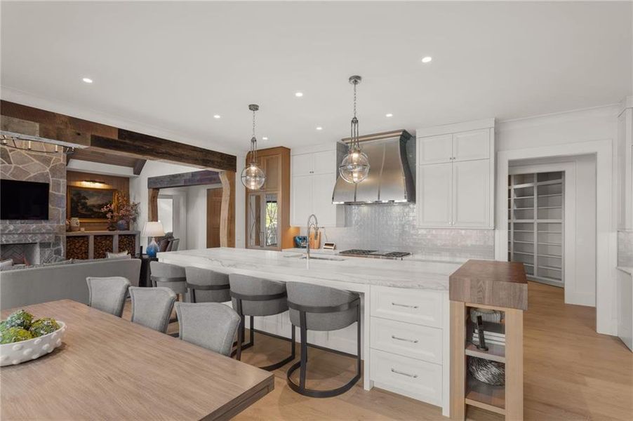 Furnished interior view inside a new home in , Flowery Branch (Image 62).