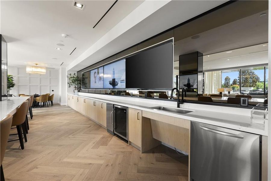 Furnished interior view inside a new home in The Dillon Buckhead, Atlanta (Image 35).