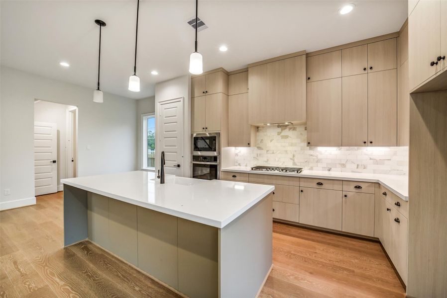 Furnished interior view inside a new home in , Houston (Image 16).