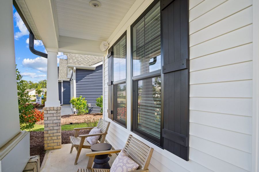Representative exterior details of a home built from the The Surfrider by Chesapeake Homes in The Willows, Loris (Image 19). Representative exterior details of a home built from the The Surfrider by Chesapeake Homes in The Willows, Loris (Image 19).