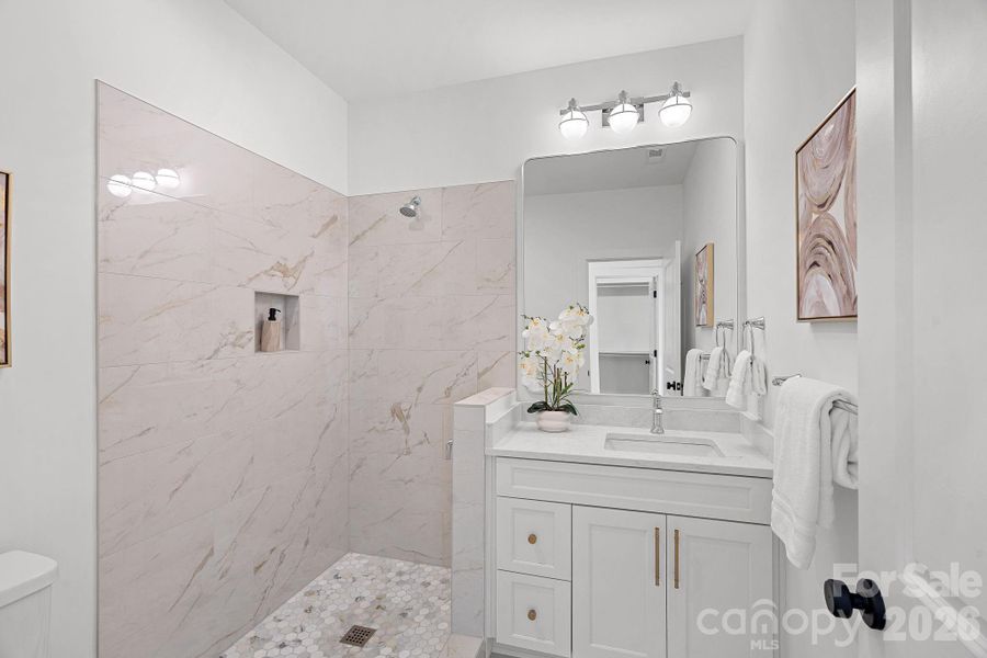 Furnished interior view inside a new home in , Mooresville (Image 8).