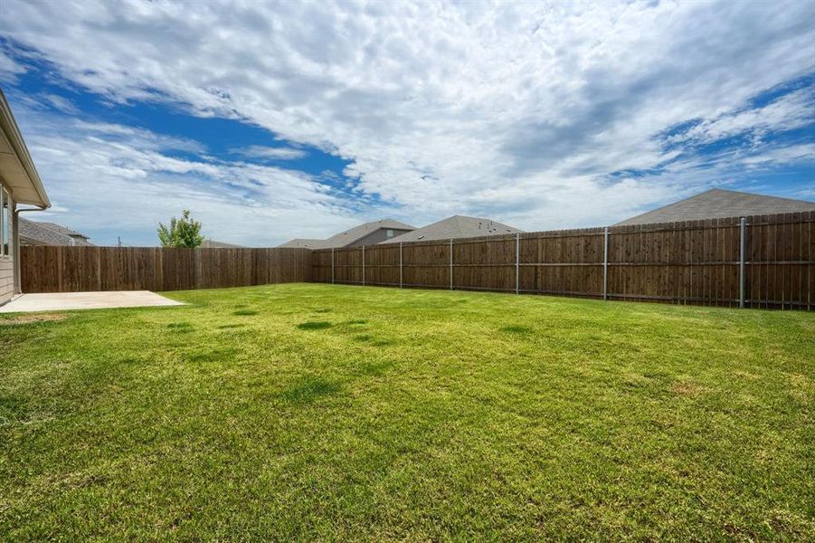 Exterior details and patio area of a home in , Crandall (Image 27).