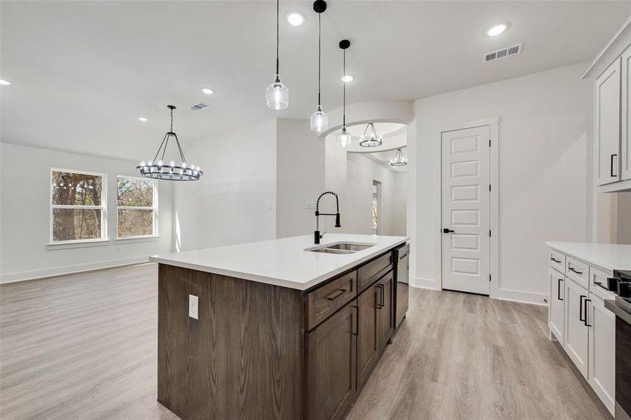 Furnished interior view inside a new home in , Azle (Image 13). Furnished interior view inside a new home in , Azle (Image 13).