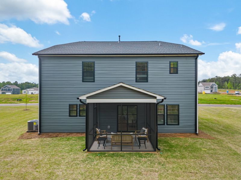 Representative exterior photo of a completed home built from the Brantley II by Great Southern Homes in Collins Cove, Chapin, SC (Image 26).