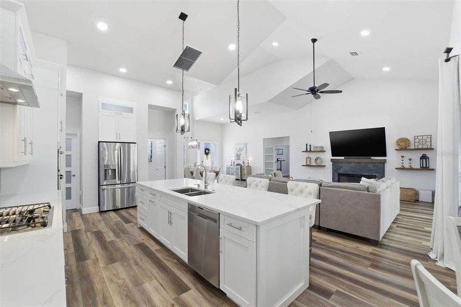 Furnished interior view inside a new home in , Brooksville (Image 19). Furnished interior view inside a new home in , Brooksville (Image 19).