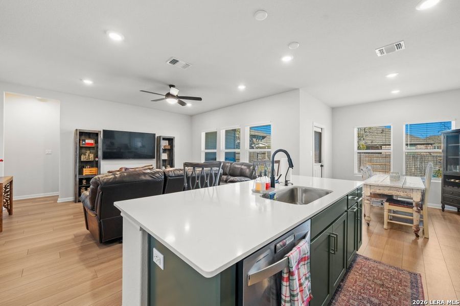 Furnished interior view inside a new home in , Kyle (Image 10). Furnished interior view inside a new home in , Kyle (Image 10).