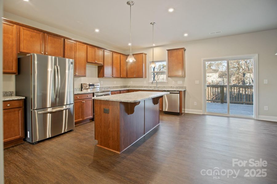 Furnished interior view inside a new home in , Hickory (Image 3).