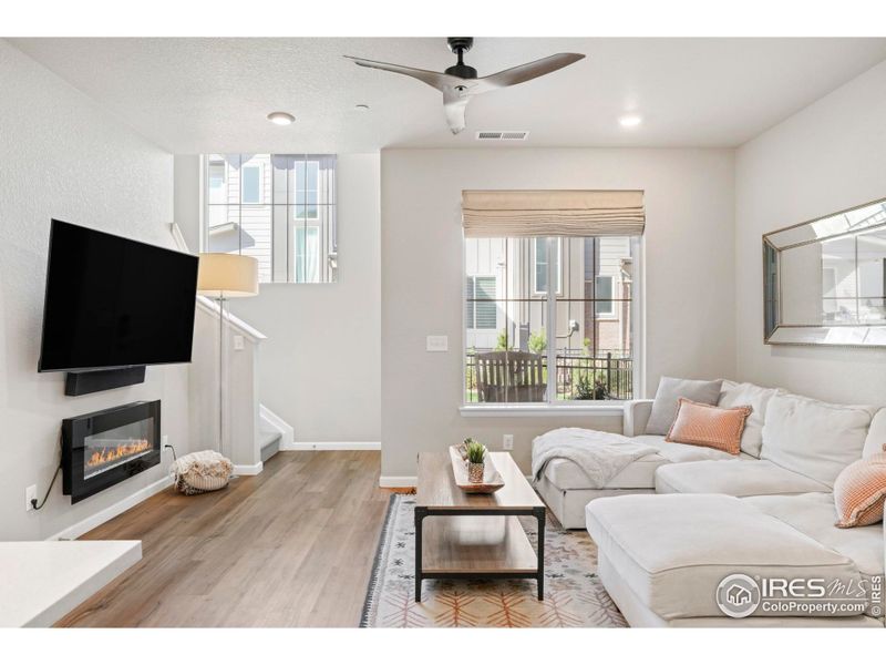 Furnished interior view inside a new home in , Castle Pines (Image 11). Furnished interior view inside a new home in , Castle Pines (Image 11).