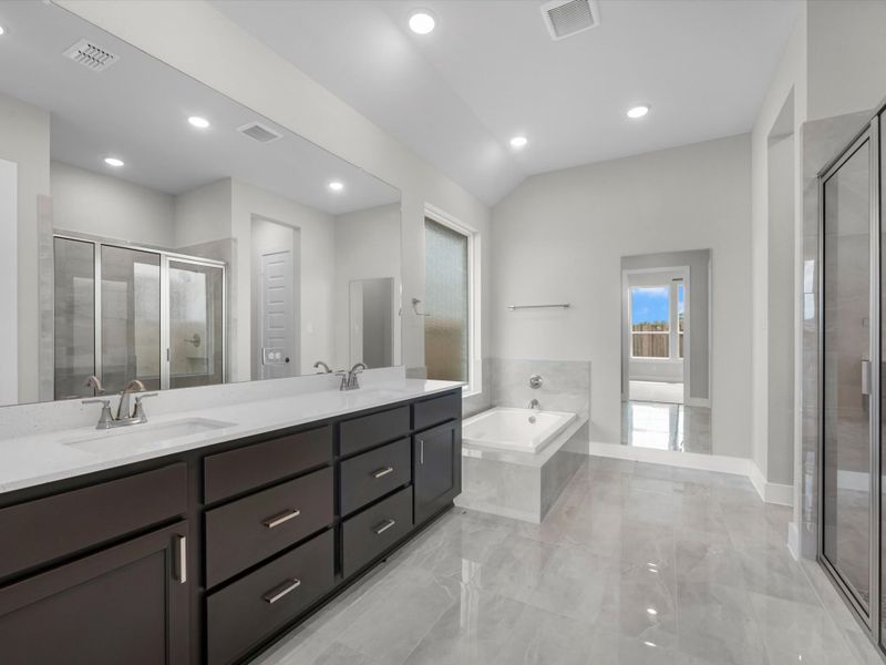 Furnished interior view inside a new home in Pecan Ridge, Fulshear (Image 8).