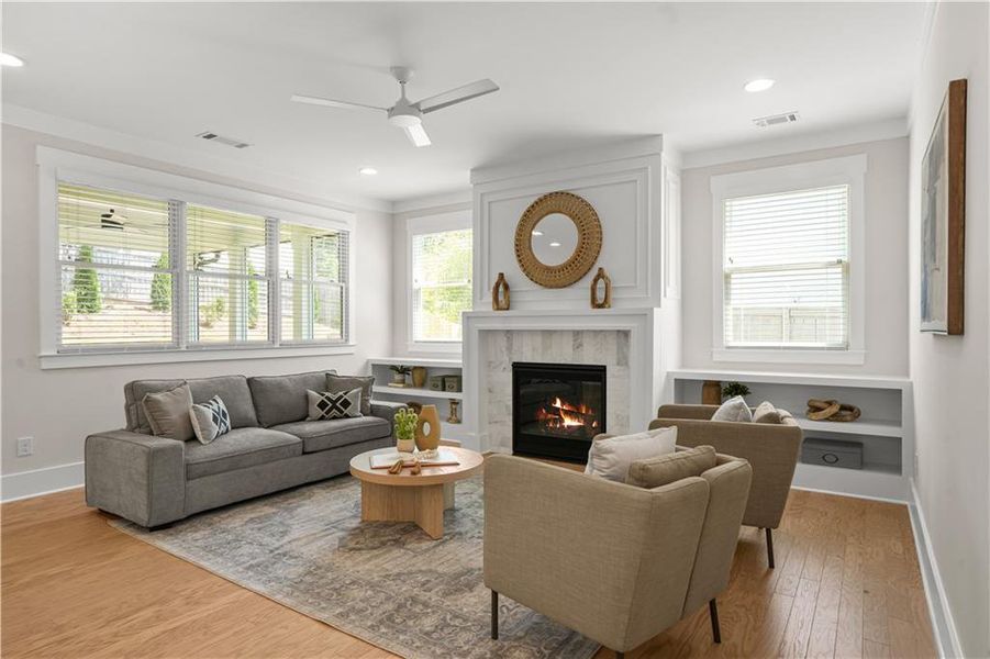Furnished interior view inside a new home in , Scottdale (Image 15).