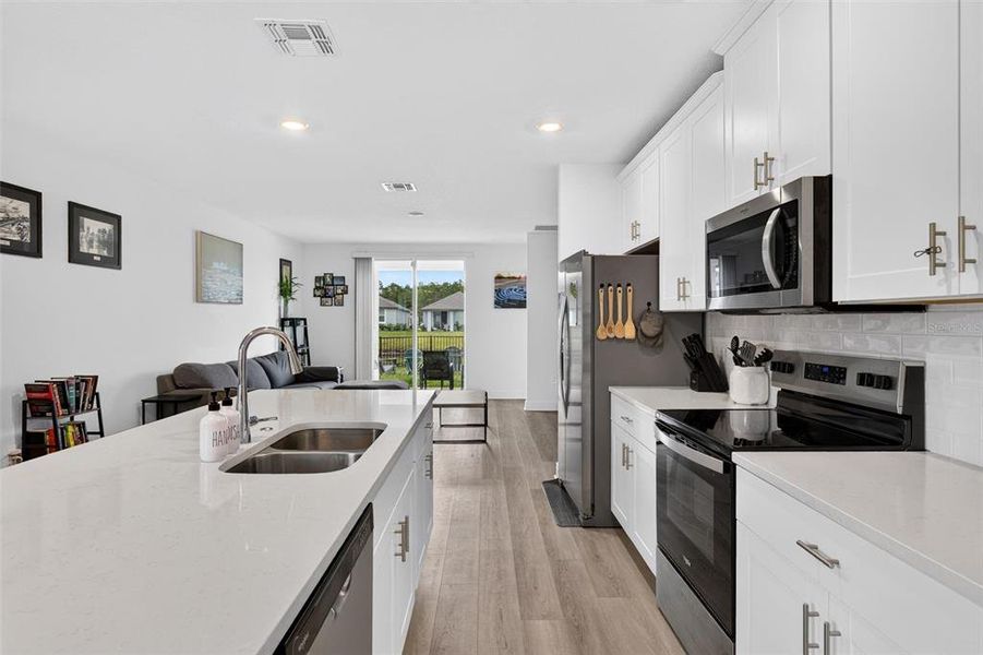 Furnished interior view inside a new home in Links Terrace, Daytona Beach (Image 31).